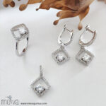 Odette Model Kadın Gümüş Set 1