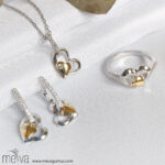 Psyche Model Kadın Gümüş Set 1