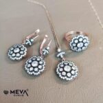 Lapya Model Kadın Gümüş Set 1