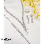 Star Model Kadın Gümüş Set 1